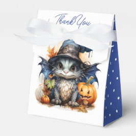 Boys Blue Dragon Halloween Baby Shower Presentaskar