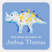 Boys Blue Tillhören Dinosaur och Namn Kids i Bok