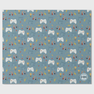 Boys Blue Video Game Kids Coola Birday Presentpapper
