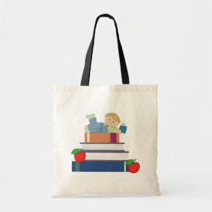 Boys Bok Bag Tygkasse