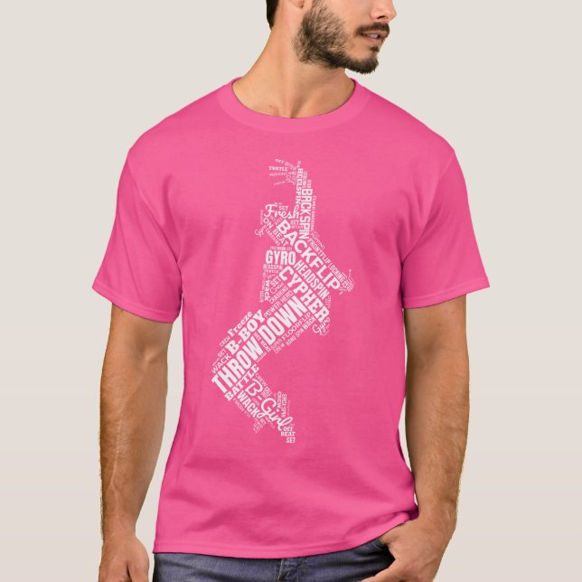 Boys Breakdans for Break Dancer B-Boy Breakdanc T Shirt (Framsida)