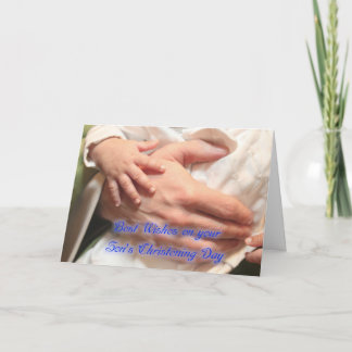 Boy's Christening Kort