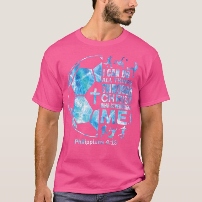 Boys Christian Jesus Tie Dye T Shirt (Framsida)