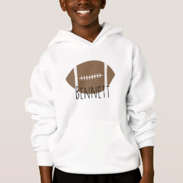 Boys Classic Simple Football T Shirt