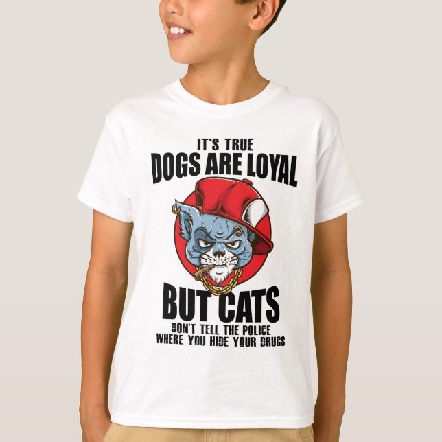 Boys Clothing T shirts - Cat Prated (Framsida)