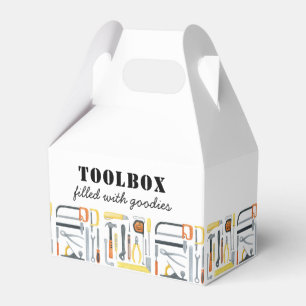 Boy's Construction Builder Toolbox Birthday Presentaskar