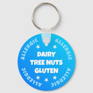 Boys Coola Blue Akut Kontakta matallergi Nyckelring