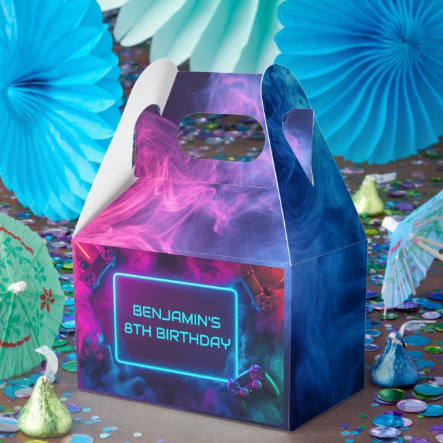 Boys Coola Födelsedagsfest för spel Presentaskar (Part)