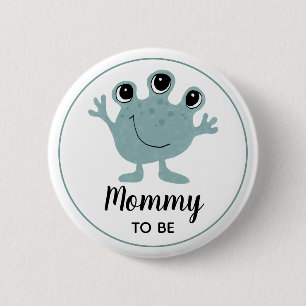 Boys Cute Alien Mamma till babykläder Knapp