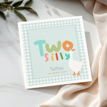 Boys Cute Blue Two Fånig går på andra födelsedagen