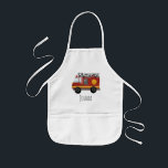 Boys Cute Fireman Fire Engine Lastbil och Namn Barnförkläde<br><div class="desc">Den här söta och moderna barnplattan har en tecknad med akutets brandmotor,  och ett ställe för dig att lägga till ditt barns namn. Perfekt för alla barn som drömmer om att vara brandman,  brandman,  brandman!</div>