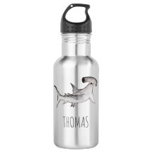 Boys Cute Grått Ocean Kids Hammerhead Shark School