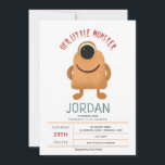 Boys Cute Monster Kids Fjärde födelsedag Inbjudningar<br><div class="desc">Den här söta och moderna inbjudan till 4e födelsedagen-festen har ett färgstarkt monster i orangen och kan vara personlig med ditt barns namn och andra detaljer som krävs för din födelsedagsfest. Inbjudan har också ett sött, matchande blåmonster utomjording mönster på baksidan. Det perfekt monstret kallas tillägg till ditt barns fjärde...</div>