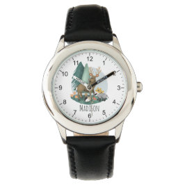 Boys Cute Rustic Woodland Forest Animals Armbandsur