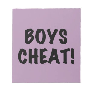 Boys Cvärmeys Anteckningsblock