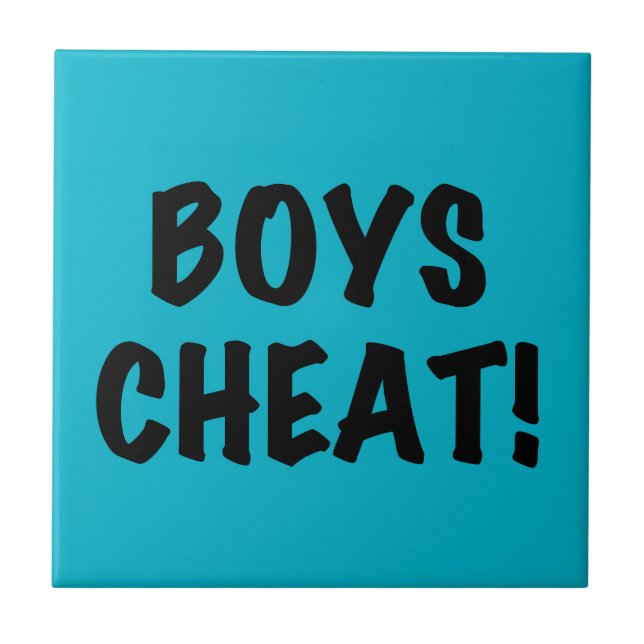 Boys Cvärmeys Kakelplatta (Framsidan)