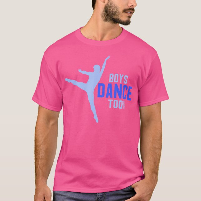Boys Dance to Pointe Dancer Shirt T (Framsida)