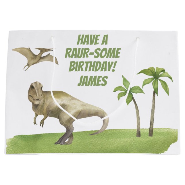 Boys Dinosaur Birthday  (Framsidan)