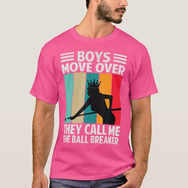 Boys Flytta över så kallar de mig för Boll Breaker T Shirt (Framsida)