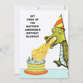 Boys Födelsedagsfest Inbjudningar