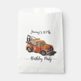 Boys födelsedagsfest med wrecker