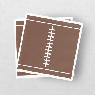 Boys Football First Year Down 1st Birthday Party Pappersservett