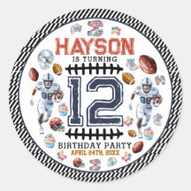 Boys Football Sports Födelsedagsfest