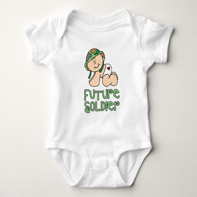 Boys Future Soldier Tee Shirt (Framsida)