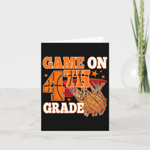 Boys Game on 4th Klass Bysketbyll Byck till skola Kort