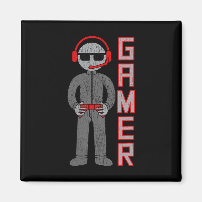 Boys Gift for the Best Video Game Player. Magnet (Framsidan)