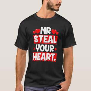 Boys Girls Alla hjärtans dag Steal Your Heart Mana T Shirt