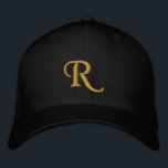 Boys Girls Anpassningsbar Embroized Monogrammed Bi Broderad Keps<br><div class="desc">Skapa din egen anpassningsbar, personlig, monogrammad, coola, snyggt, verkligen, bekvämt passande, broderad, böjbar flexfit ullsockel/ hatt, med ditt monogram på framsidan, undernotan i silver, täckt fast låsram 8, 89 cm. krona, 6 sydda snäckor för andningsbarhet och avsmalnande sömmar. Ange helt enkelt monogrammet / initial för att anpassa. Gör en underbar...</div>