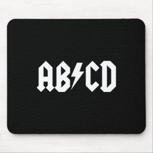 Boys Girls Lärare ABCD Sten Graphic tillbaka till Musmatta