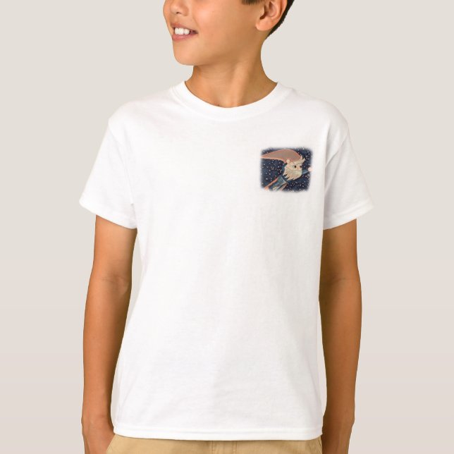Boys Gnome Technical T-Shirt (Framsida)