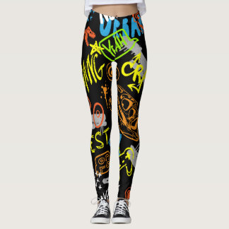 Boys' Graffiti: Hand plockade Coolness Leggings