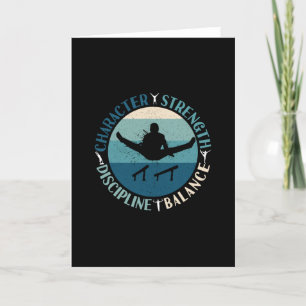 Boys Gymnastics Character Strength Discipline Kort