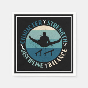 Boys Gymnastics Character Strength Discipline Pappersservett