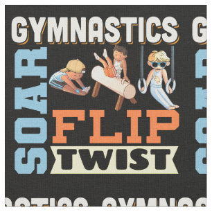 Boys Gymnastics Quote - Soar Flip Twist Tyg