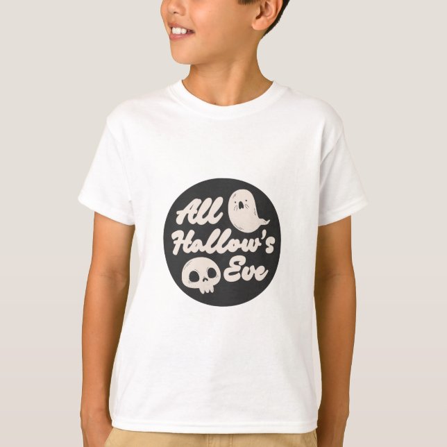 Boys’ Haunted Halloween Tee (Framsida)