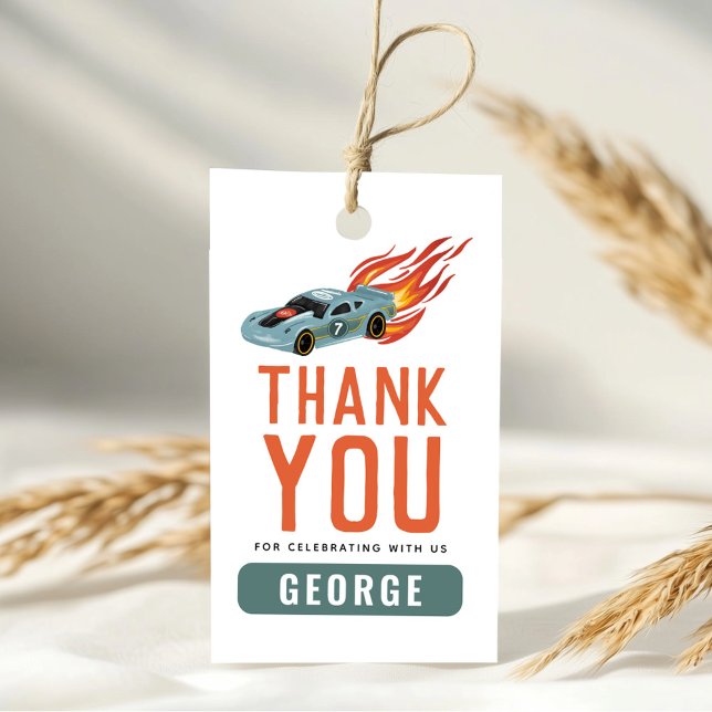 Boys Hett Bärfödelsedag | Coola Flame Tävling Favo Presentetikett (Skapare uppladdad)