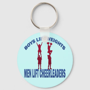 BOYS HISS WEIGHTS MANAR HISS CHEERLEADERS NYCKELRING