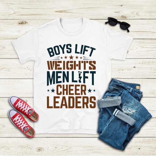 Boys Hiss Weights Manar Hiss CheerLedare Cheer Che T Shirt (Skapare uppladdad)