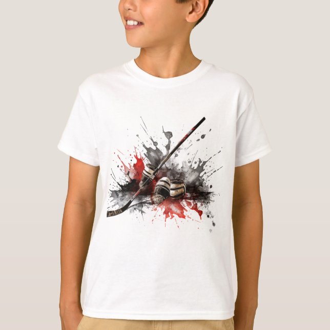 Boys Hockey T-shirt (Framsida)