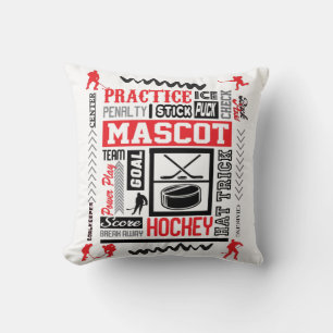 Boys Hockey Terminology in Red Kudde