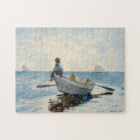 Boys i en torg | Winslow Homer