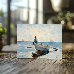 Boys i en torg Winslow Homer Vykort
