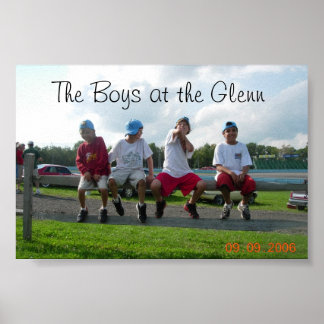 Boys i Glenn Poster