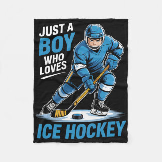Boys Ice Hockey  Fleecefilt
