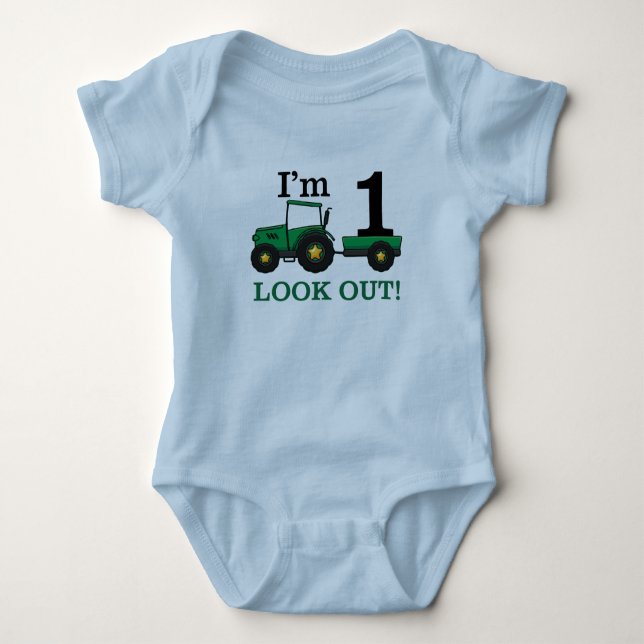 Boys Im 2,Farm Tractor födelseår T Shirt (Framsida)