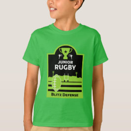 Boys Junior Rugby Players T-Shirt
